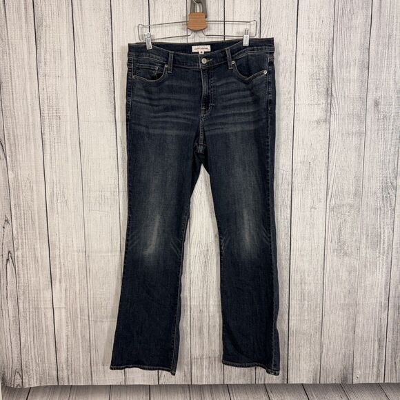 Lucky Brand Women's Size 16 Blue Sweet Mid-Rise Bootcut Denim Jeans - Picture 1 of 8